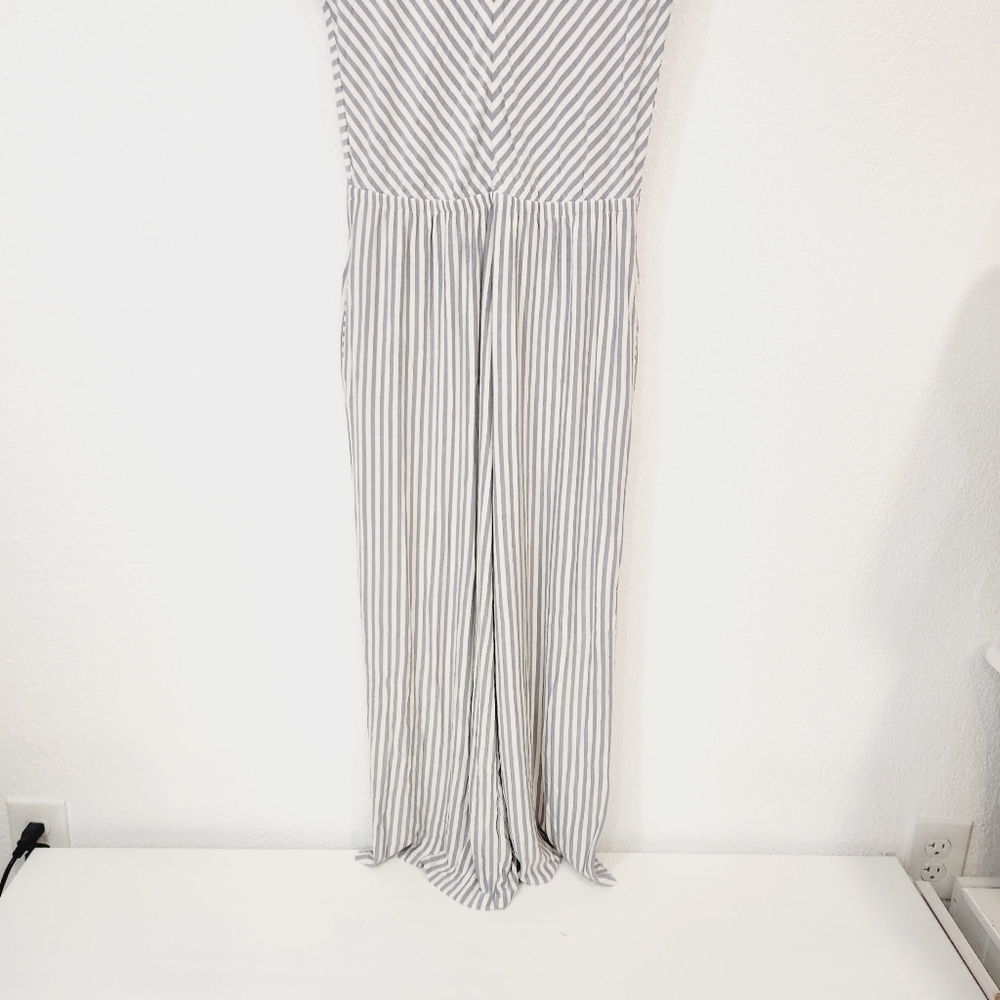 Matilda Jane Womens Stripes All Day Romper Outfit Gray Size - Picture 7 of 14
